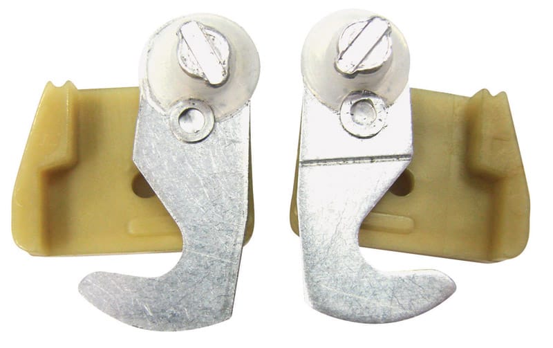 Barton Kramer 1342C Silver Nylon Window Lock 1 pk