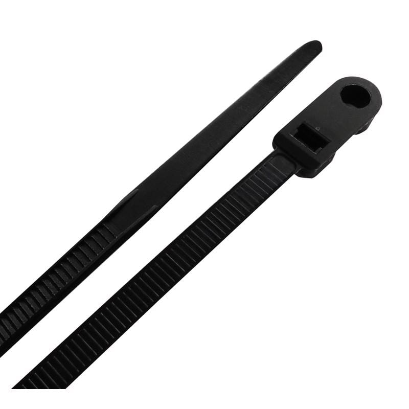 Steel Grip MT-S-200-8-UV15 8 in. L Black Cable Tie 15 pk