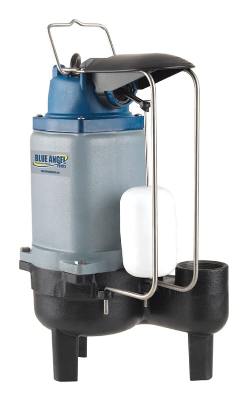 Blue Angel F50SW 1/2 HP 10980 gph Cast Iron Vertical Float Switch Sewage Pump