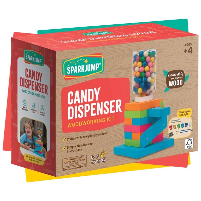 Sparkjump CDWK04 Candy Dispenser Woodworking Kit