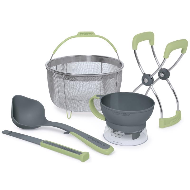 Presto 09509 Regular Mouth/Wide Mouth Premium Canning Kit 1 each 5 pc Green