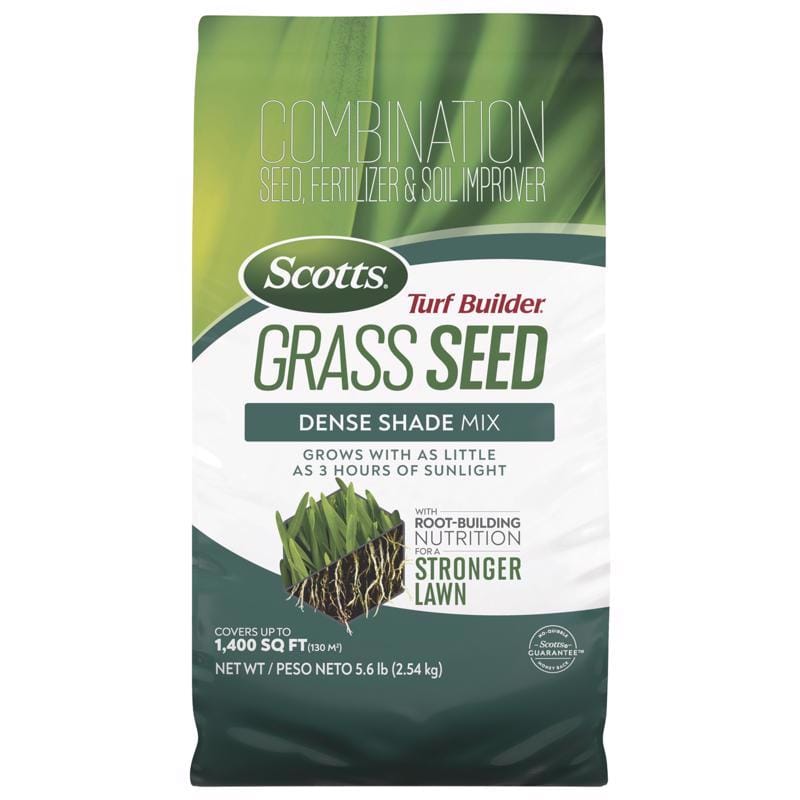 Scotts 18061B Turf Builder All Grasses Dense Shade Fertilizer/Seed/Soil Improver 5.6 lb