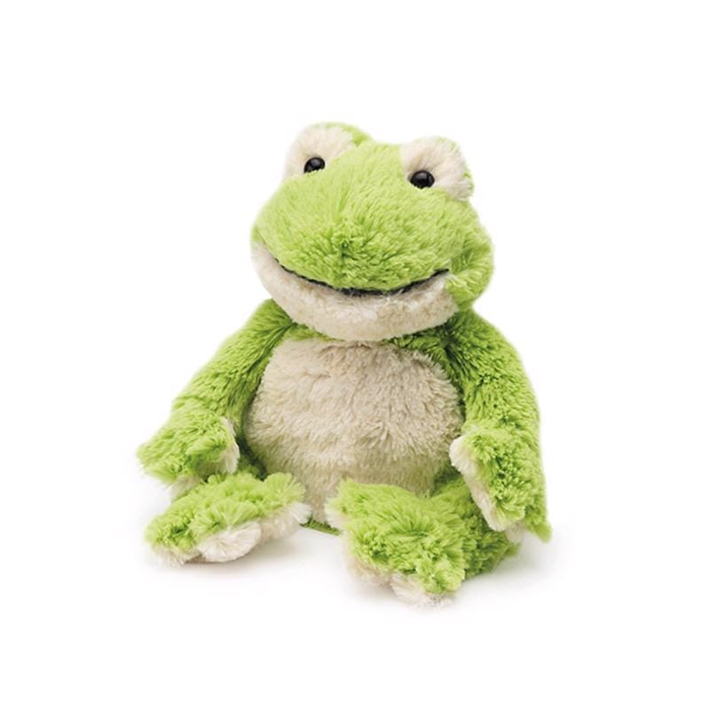 Warmies CP-FRO-1 Frog Stuffed Animal Green/White