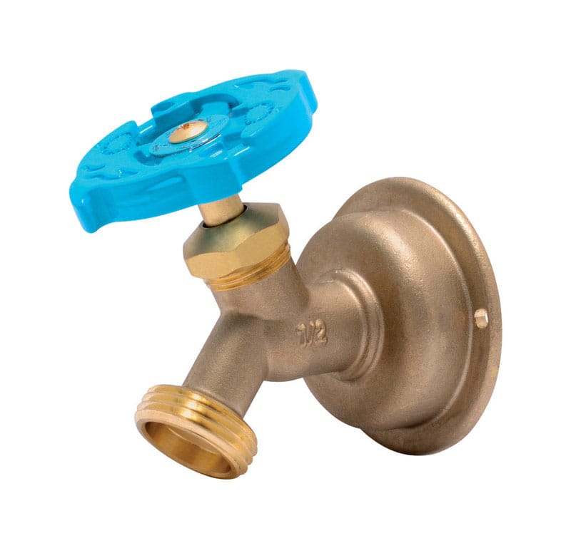 Sharkbite 24632LF 1/2 in. PTC X 3/4 in. MHT Brass Hose Bibb