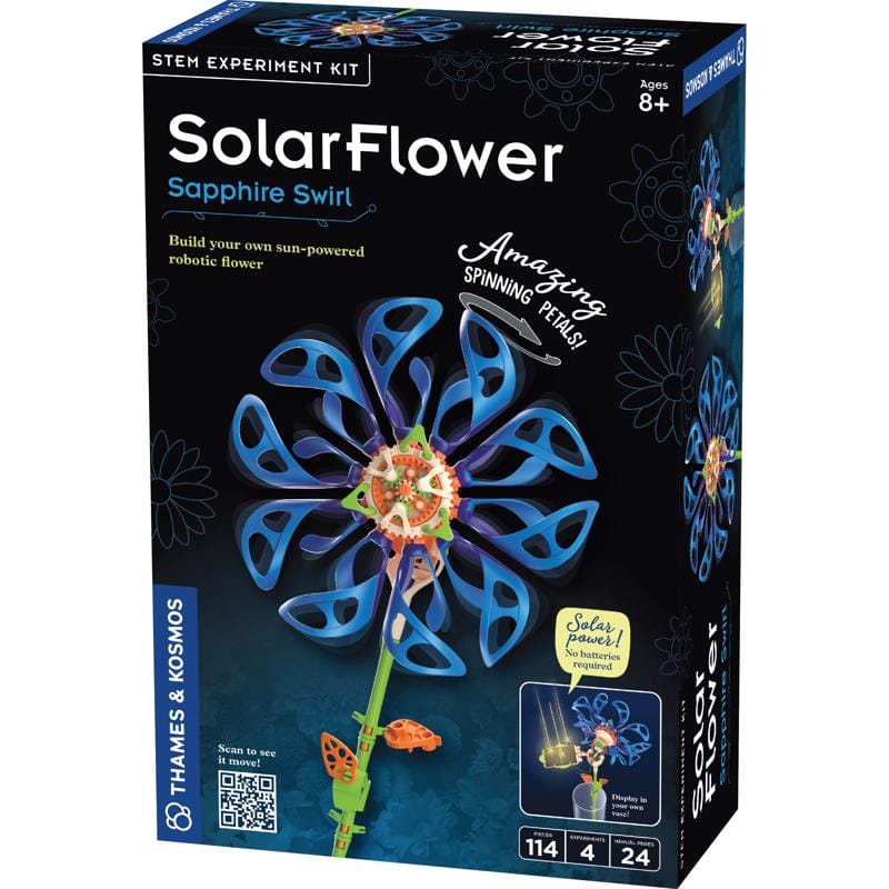Thames & Kosmos 550068 Solarflower Kit Sapphire Swirl Science Toy