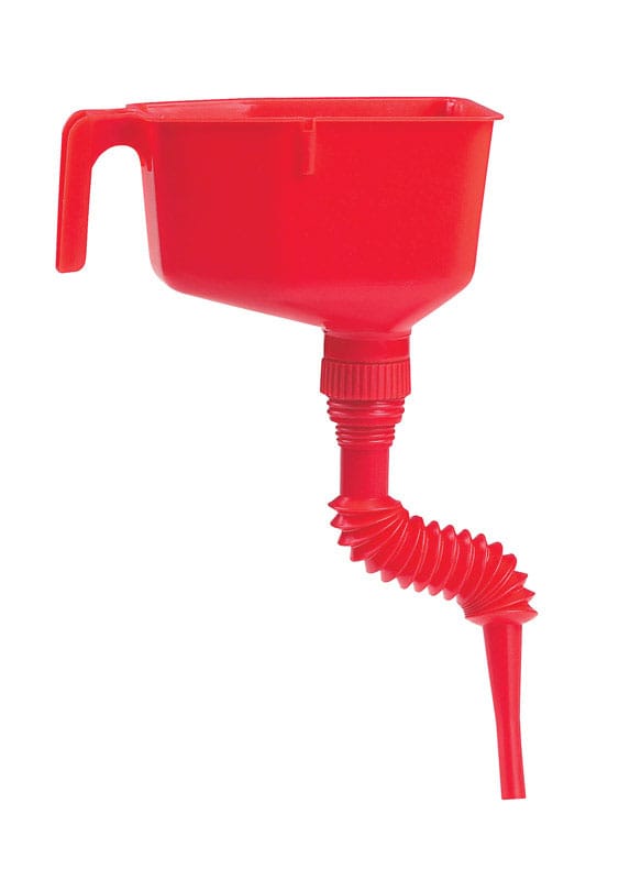 FloTool 10710 Red Plastic 32 oz Funnel