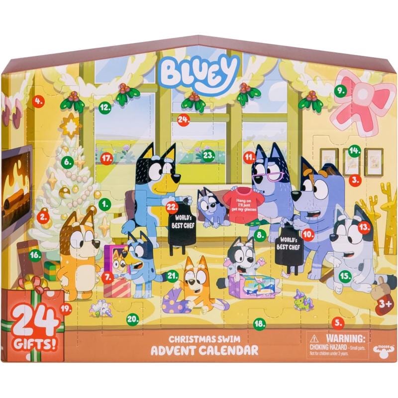 Bluey 19368 Bluey's Christmas Swim Advent Calendar