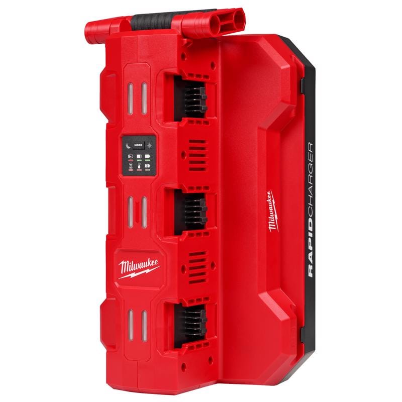 Milwaukee 48-59-1817 M18 120 V Six Bay Daisy Chain Battery Rapid Charger 1 pk