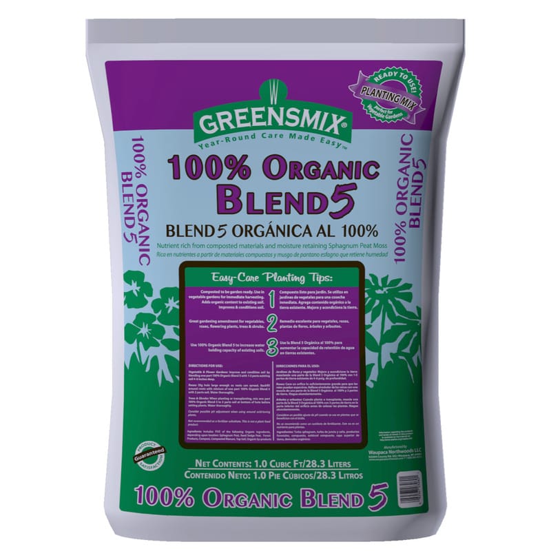 Greensmix WGM03260 Organic Blend Garden Compost 1 cu ft