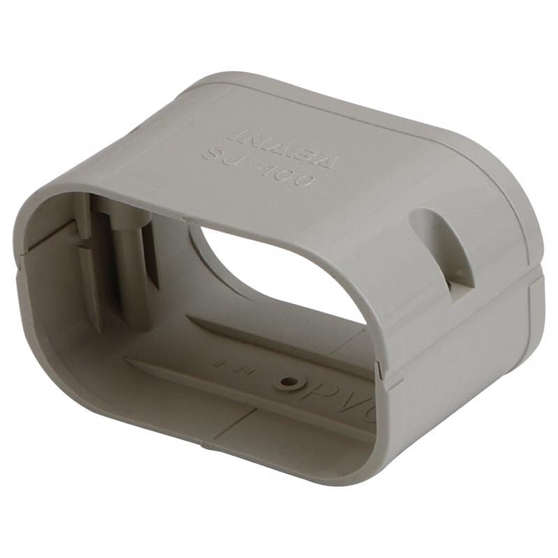 Slimduct 86130 Lineset Cover Coupler 2.5 in. W X 3 in. H Ivory