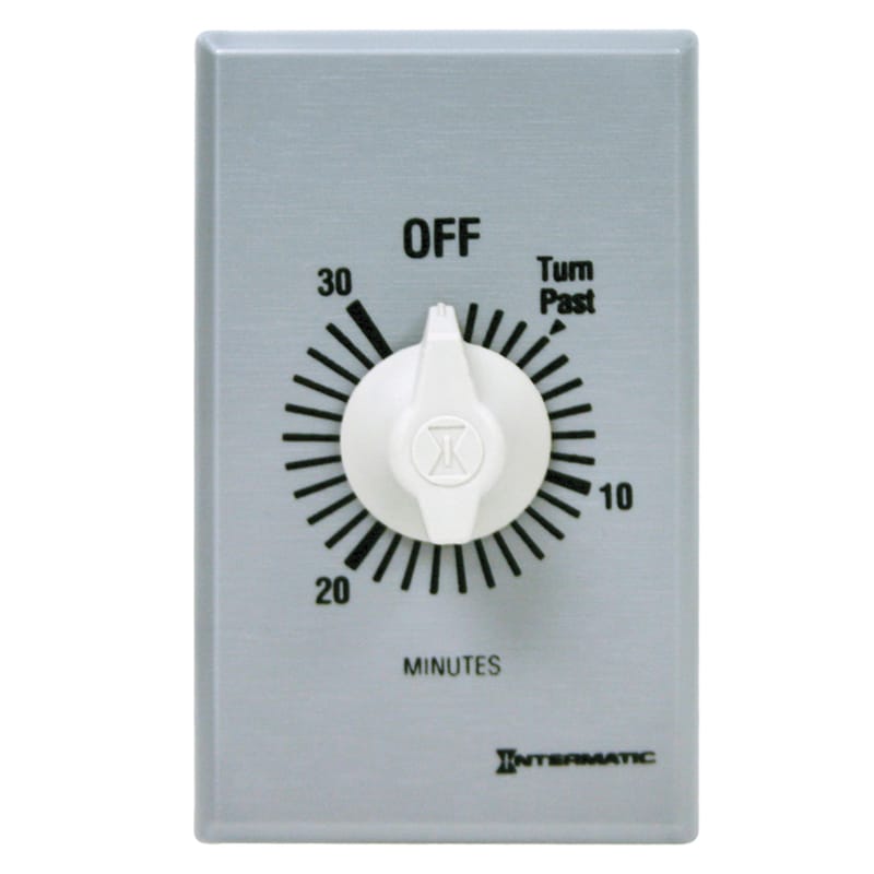 Intermatic SW30MK Indoor Spring Wound Timer Silver