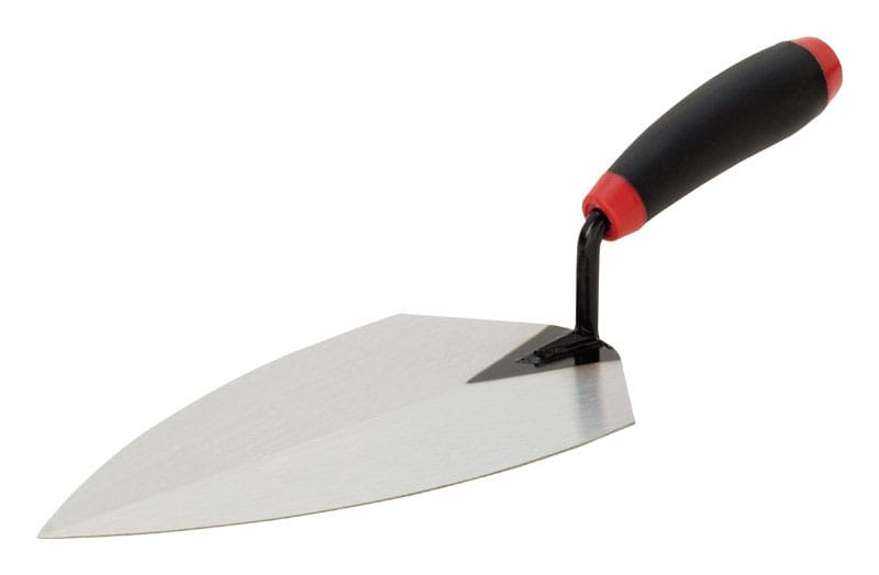 Hyde 18090 MaxxGrip 10 in. W X 15 in. L Carbon Steel Philadelphia Brick Trowel