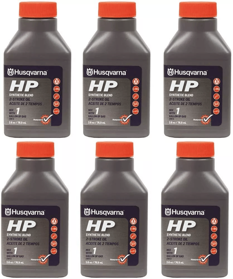 Husqvarna 593152601 Hp 2 Stroke Oil 2.6 oz. 1 Gal Mix  6 Pack