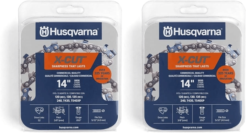 Husqvarna 597469552 14" Chn S93G 3/8Min .050 52 Cs