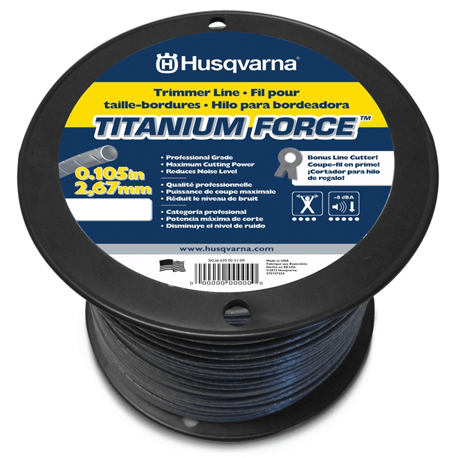 Husqvarna 639005107 Titanium Force .105 X 690'