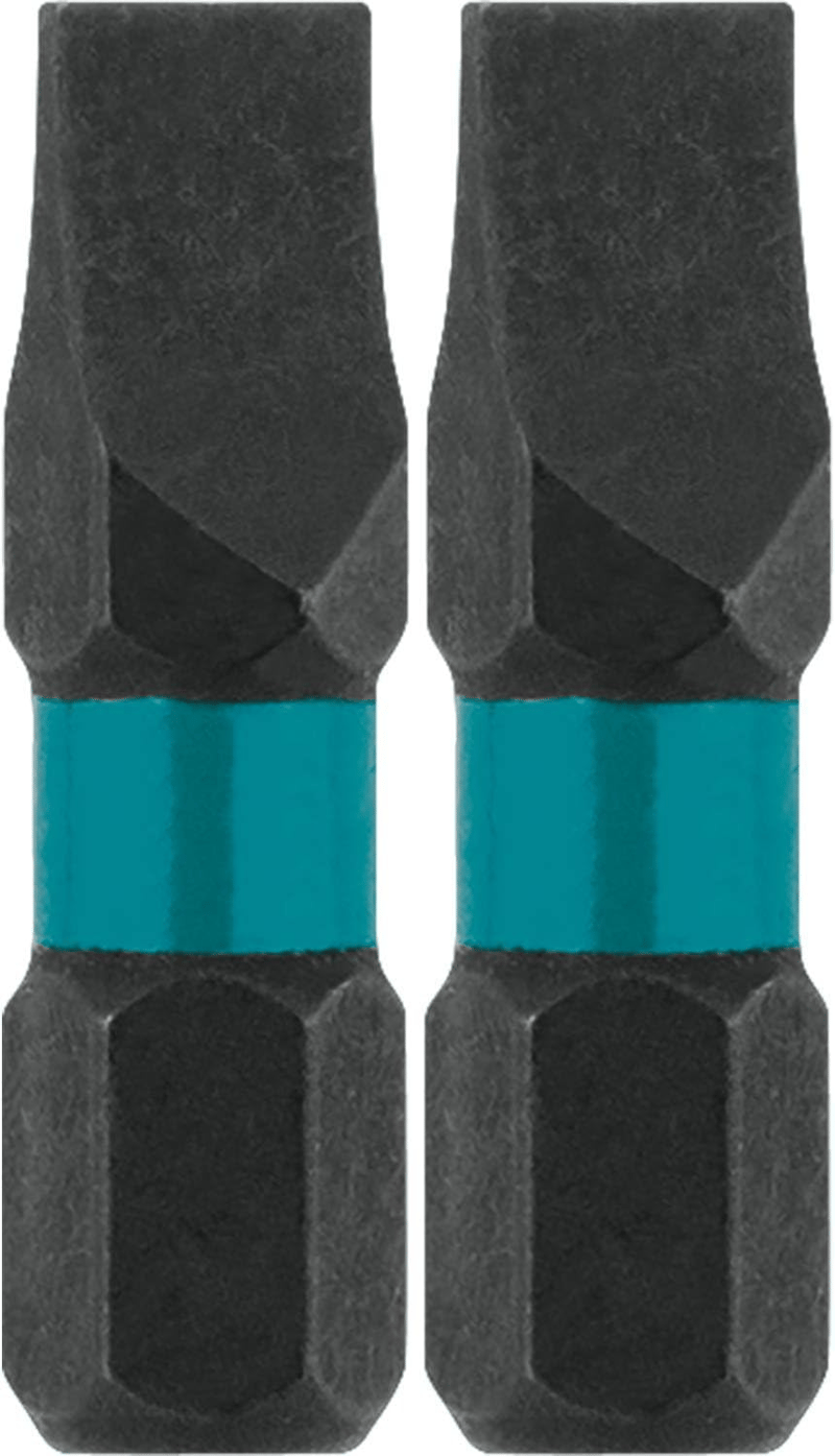 Makita A-96621 ImpactX #8 Slotted 1″ Insert Bit, 2/pk