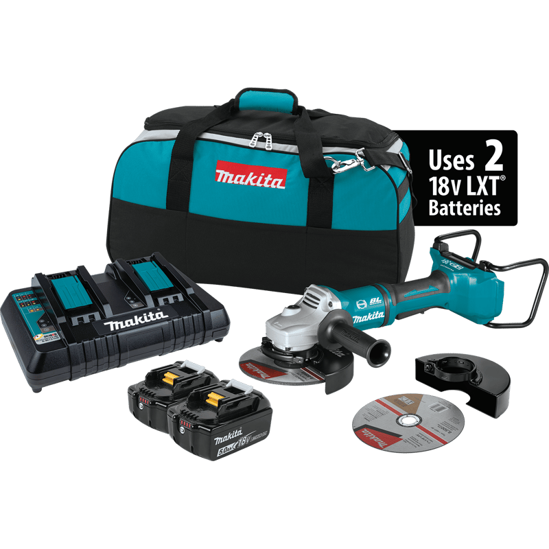 Makita XAG12PT1 18V X2 LXT (36V) Brushless 7" Paddle Swi