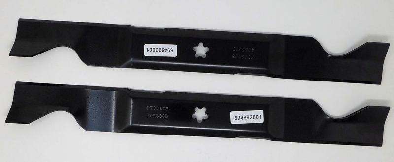 Pack of 2 Husqvarna 532405380 Blade Mower .46".Hi Lift