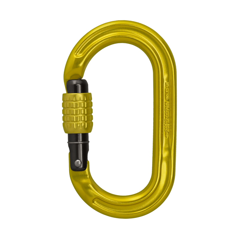 DMM A322-ID Ultra O Screwgate Titanium/Lime Id