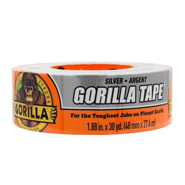 Gorilla Glue 105634 Silver Tape 30Yd