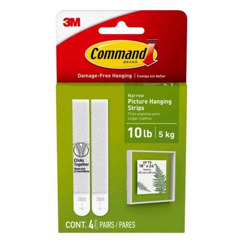 3M 17207-ES Cmd Hang Strp Narrow