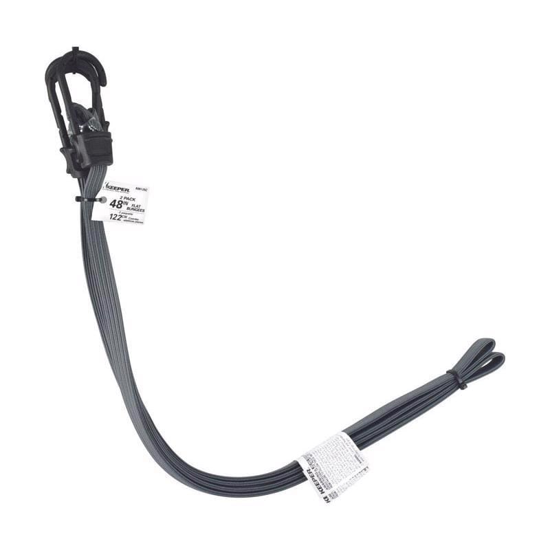 Keepr A06129Z Bungee Cord Flat 48" Blk