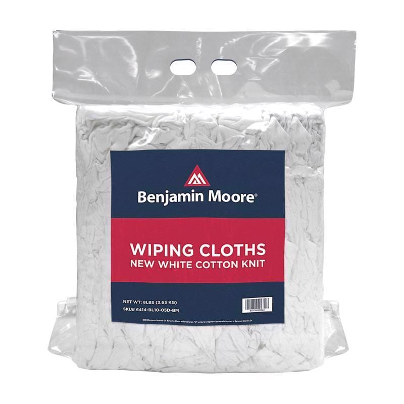 Benjamin Moore 6414BL1005DBM Cotton Knit Wiping Rags 8 lb 1 pk