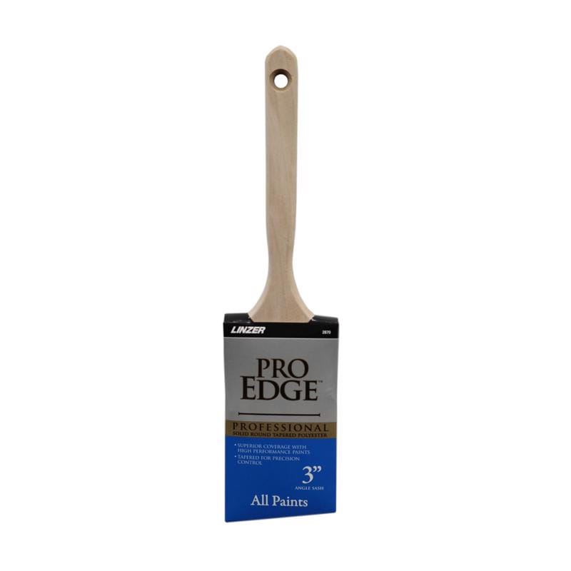 Linzer 2870 PE 0300 Pro Edge 3 in. Extra Soft Angle Paint Brush