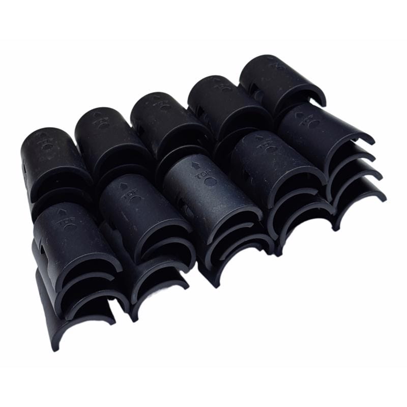 Atc AN002 20pk 2 in. H X 1 in. W X 1 in. D Plastic Replacement Shelf Sleeves
