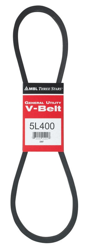 Mitsuboshi 5L400A FHP General Utility V-Belt 0.63 in. W X 40 in. L For Fractional Horsepower Motors