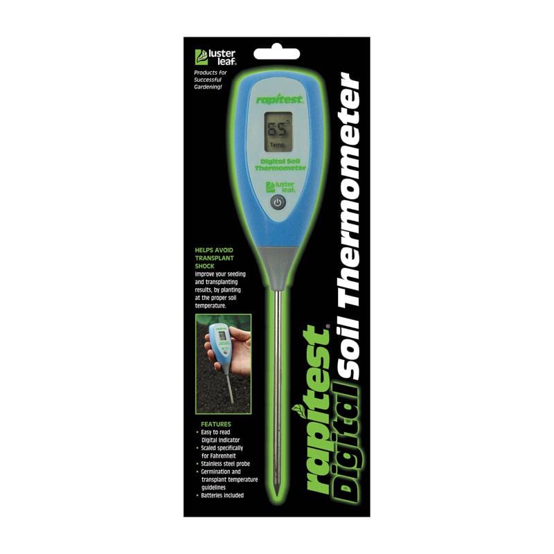 Luster Leaf 1625 Digital Soil Thermometer Multicolored