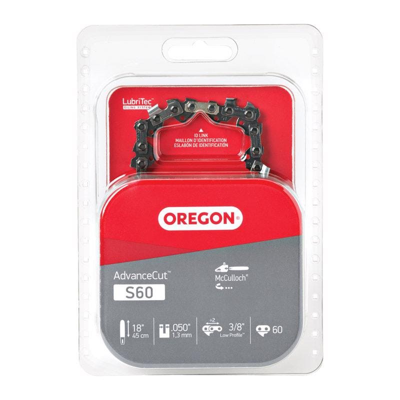 Oregon S60 AdvanceCut S60 18 in. Chainsaw Chain 60 links