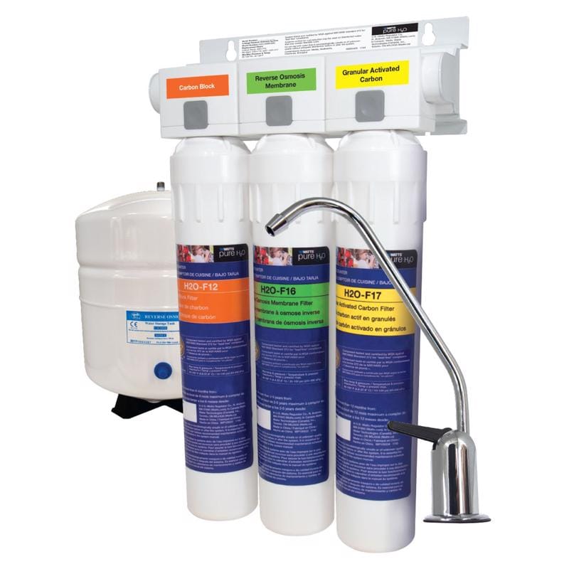 Watts 88005233 Stage 3 Under Sink Reverse Osmosis Water Filter System