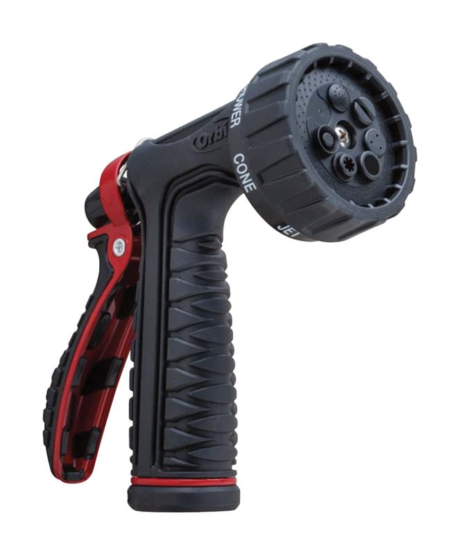 Orbit 56920 Pro Flo 7 Pattern Metal Hose Nozzle