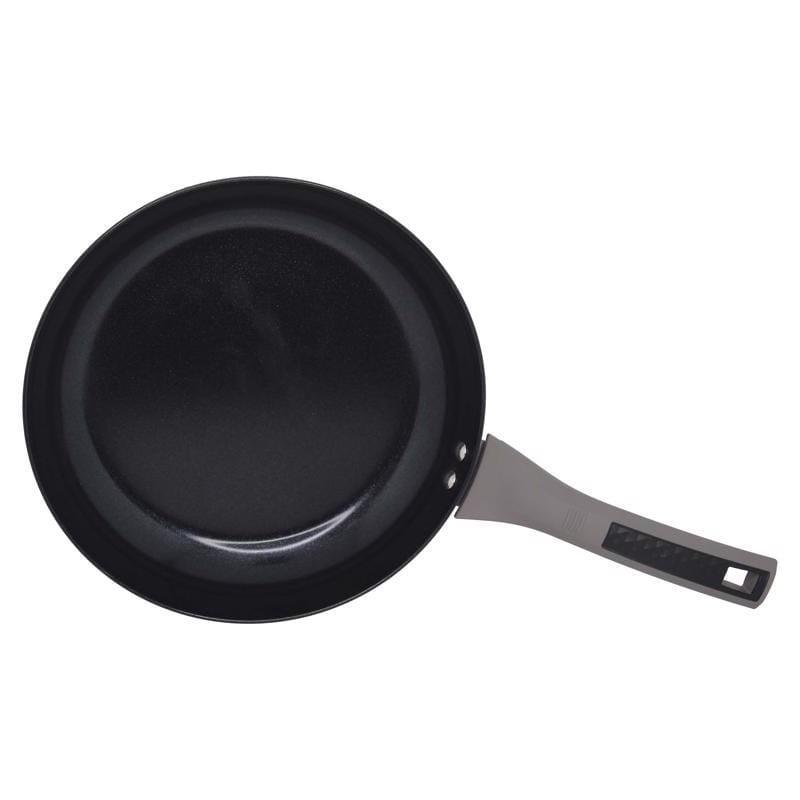 Imusa MIR-26052 Mirro Ceramic Coated Aluminum Fry Pan 12 in. Black