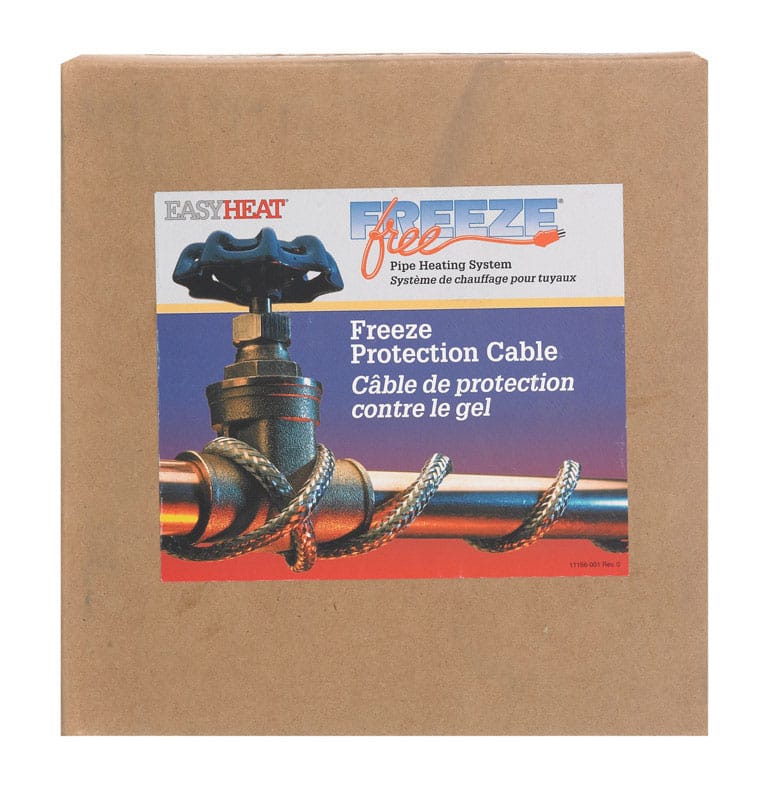 Easy Heat 2102 Freeze Free 100 ft. L Self Regulating Heating Cable For Water Pipe