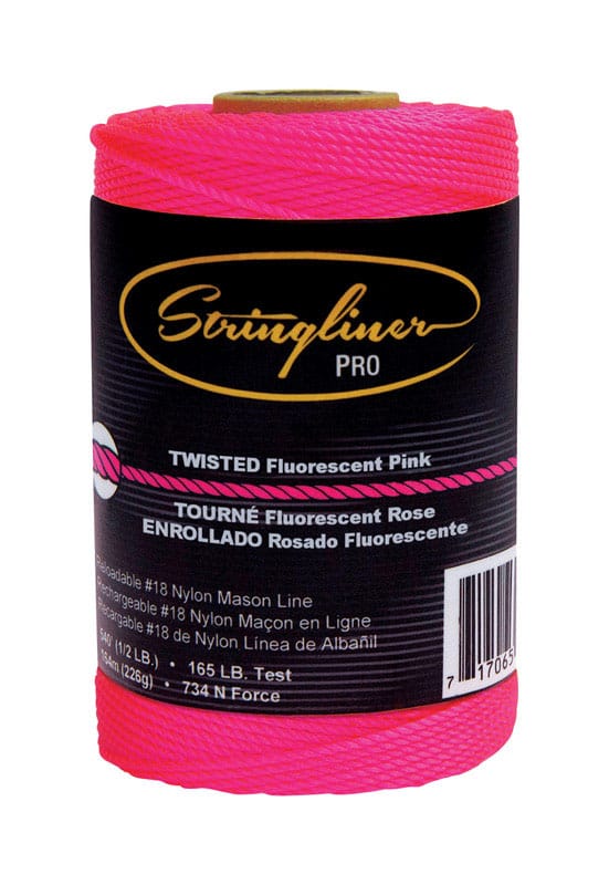Stringliner 35409 0.5 oz Mason's Line Refill 540 ft. Pink Twisted