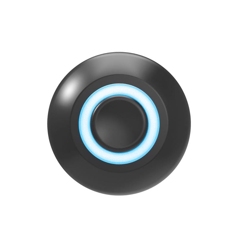 Heath Zenith 18000142 Black/White Metal Wired Pushbutton Doorbell
