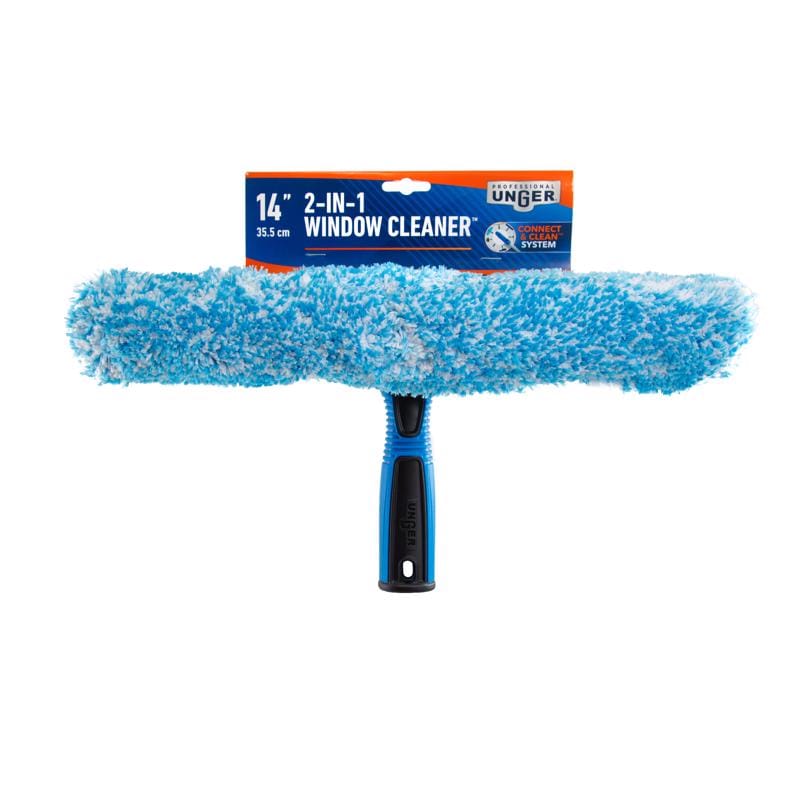 Unger 981640 14 in. Rubber Window Squeegee/Scrubber