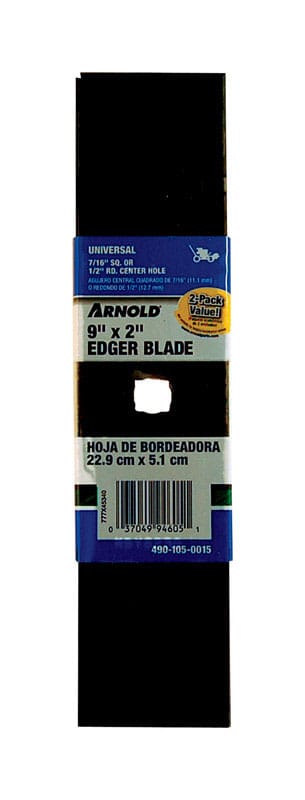 Arnold 490-105-0015 1/2 in. D X 9 in. L Edger Blade