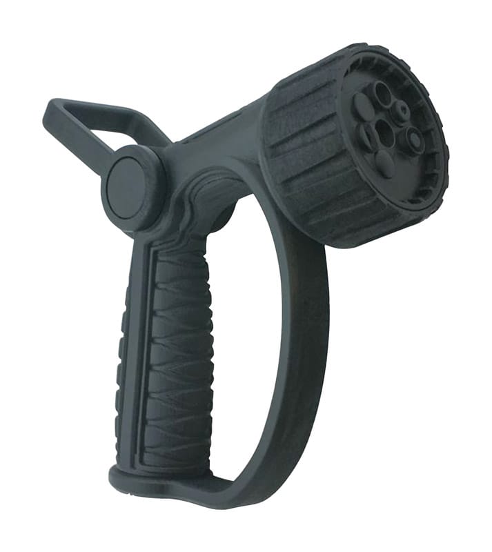 Orbit 56352 Pro Flo 7 Pattern Metal Fireman's Nozzle