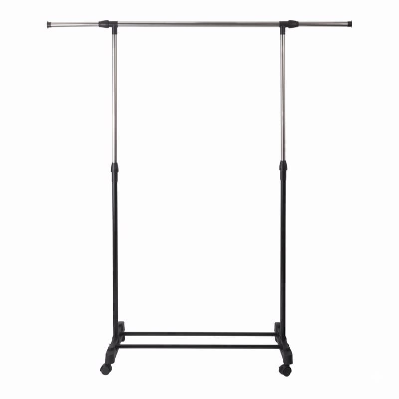 Core Home AC67736 63 in. H X 57 in. W Stainless Steel Adjustable Garment Rack