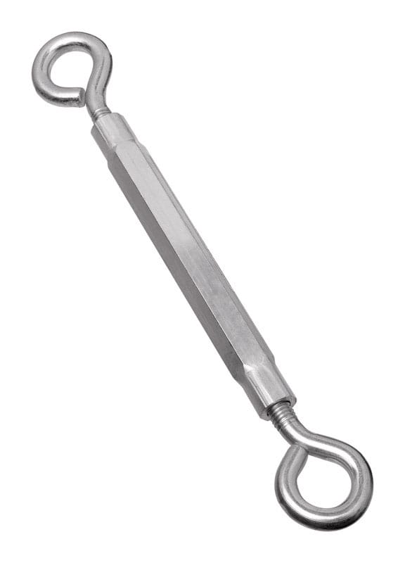 National Hardware N221-788 Zinc-Plated Aluminum/Steel Turnbuckle 320 lb. cap. 17 in. L