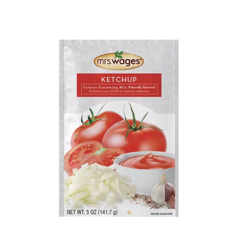 MRS. Wages W541-J4425 Ketchup Mix 5 oz 1 pk