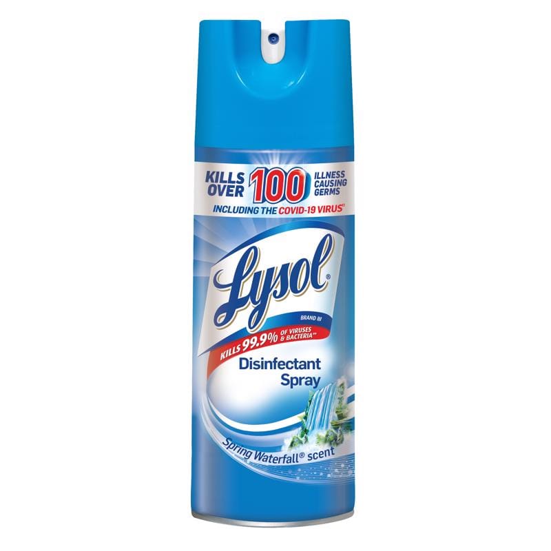 Lysol 1920002845 Spring Waterfall Scent Disinfectant 12 oz 1 pk