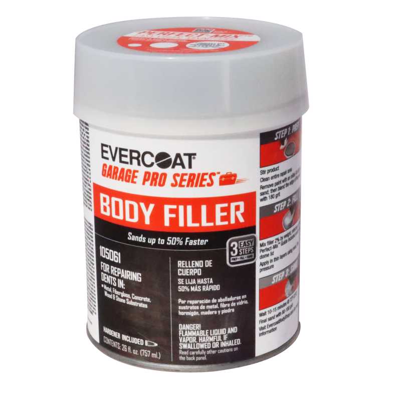 Evercoat 105061 Garage Pro Series Auto Body Filler 26 oz