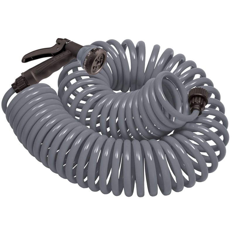 Orbit 26382 3/8 in. D X 25 ft. L Light Duty Expandable Coil Garden Hose