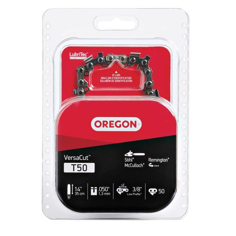 Oregon T50 VersaCut T50 14 in. Chainsaw Chain 50 links