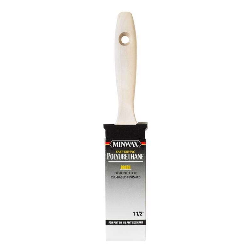 Minwax 427340150 Polyurethane 1-1/2 in. Flat Varnish Brush