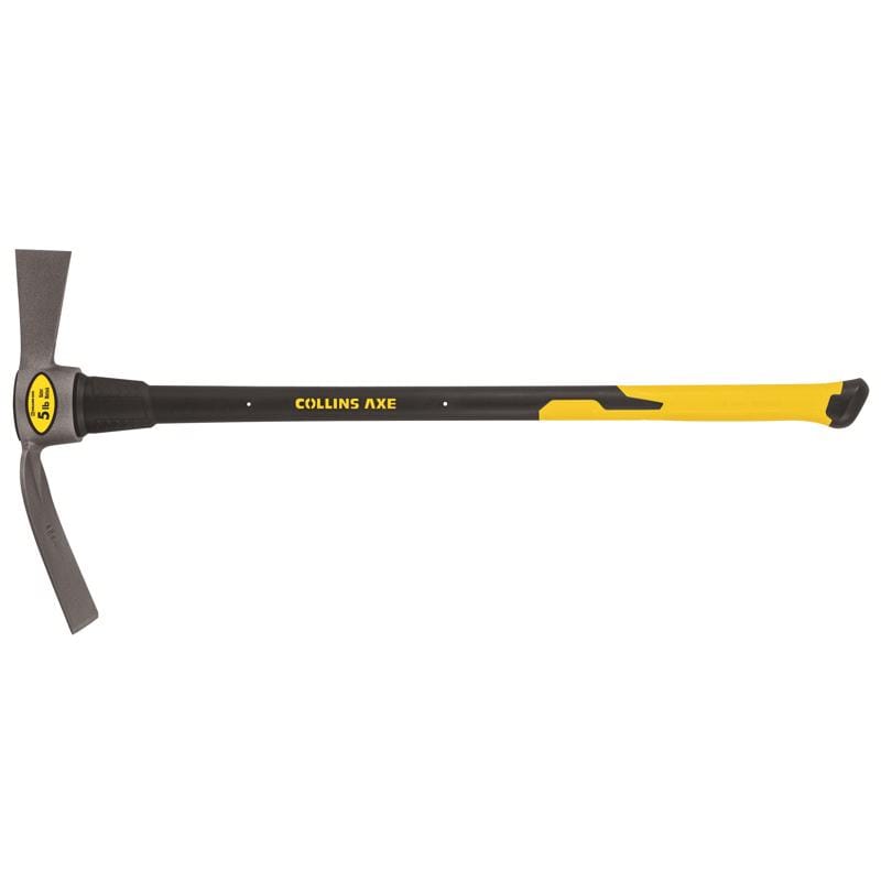 Collins TH-5FD-C 5 lb Cutter Mattock 36 in. Fiberglass Handle